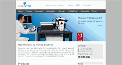 Desktop Screenshot of nanoscribe.de